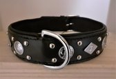Royal Tough Black Honden halsband 65 cm x 40 mm (46 - 53 cm)