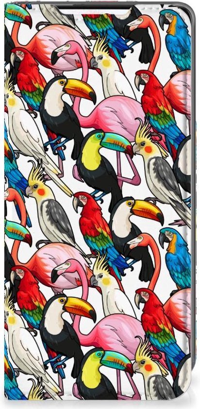 Étui pour téléphone Samsung Galaxy S21 Bookcover Case Birds