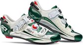 Sidi ERGO 3 - Fietsschoenen - Carbon - Wit/Groen/Cream - Maat 45