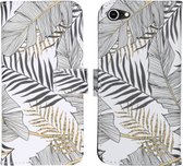 iMoshion Design Softcase Book Case iPhone SE (2022 / 2020) / 8 / 7 hoesje - Glamour Botanic