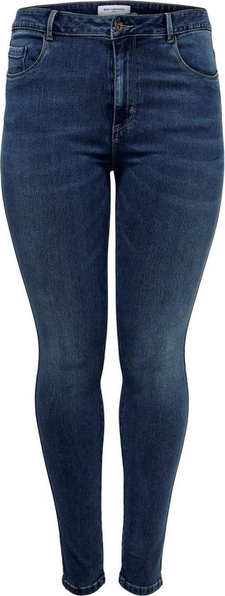 Only Carmakoma Caraugusta Broek/jeans Blauw Maat 42/32 | bol.com