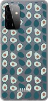 6F hoesje - geschikt voor Samsung Galaxy A72 -  Transparant TPU Case - Avocado's #ffffff