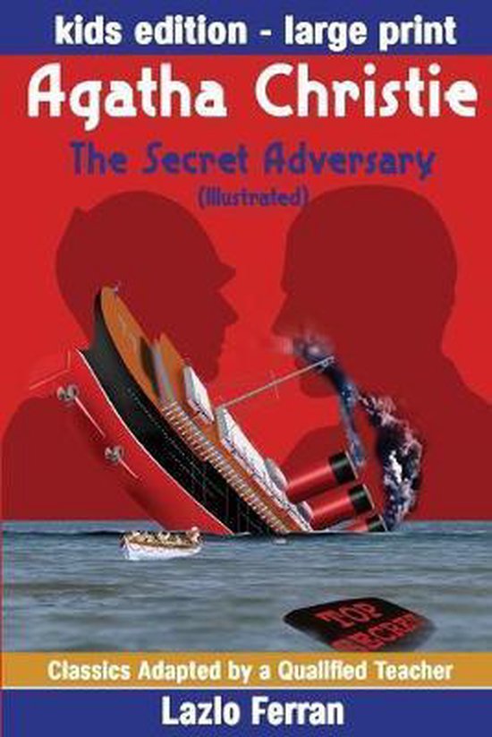 The Secret Adversary (Illustrated) Large Print - Adapted for ... - cover