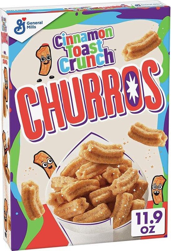 Cinnamon Toast Crunch Churros 1 x 337 gram bol