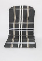 Madison hoog tuinkussen kuip Nils 96x45 cm - taupe