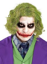 FUNIDELIA Joker pruik voor mannen - The Dark Knight - Groen
