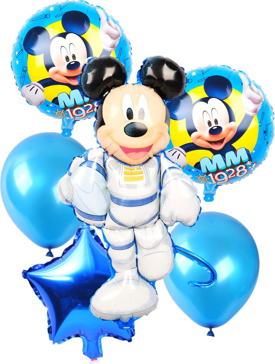 nakoming Hoofd Zending Mickey Mouse Ballonnen - Disney - Ballonnen Verjaardag - Helium Ballonnen  -... | bol.com