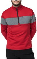 ROSSIGNOL PALMARES 1/2 ZIP carmin-M