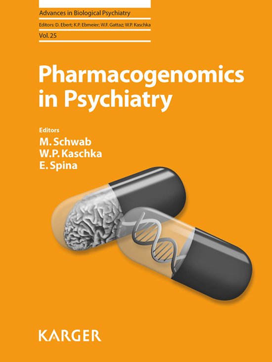 Pharmacogenomics in Psychiatry - cover