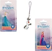 3 Bullyland Disney Frozen Sleutelhangertjes (ca. 4-7 cm)