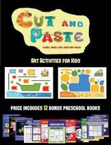 Art Activities for Kids (Cut and Paste Planes, Trains, Cars, Boats, and Trucks)