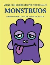 Libros de pintar para ninos de 2 anos (Monstruos)