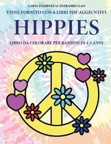 Libro da colorare per bambini di 4-5 anni (Hippies)