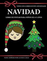 Libro de pintar para ninos de 4-5 anos (Navidad)