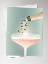 ViSSEVASSE A Toast To You - Greeting Card - XS