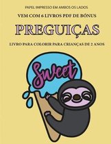 Livro para colorir para criancas de 2 anos (Preguicas)