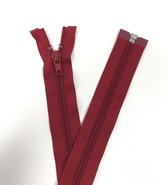 YKK rits, Deelbaar spiraal rits 40 cm donkerrood