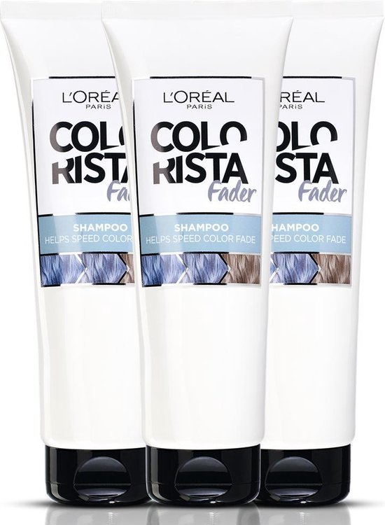 LOreal Paris Colorista Fader Shampoo Voordeelverpakking - 3 x 200 ml