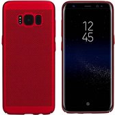 BackCover Holes - Telefoonhoesje - Hoesje voor Samsung J7 2016 Rood