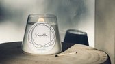 Tipo Design - Kaarsen - Heerlijk Sandelhout Vanille geurkaars voor in jouw interieur of als cadeau - Vanilla geurkaars met houten lont.