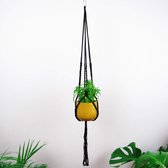Plantenhanger Knit Rider - 115 cm - Hoogwaardige Plantenhanger Binnen - Macrame - Duurzaam - 100% Handgemaakt