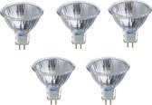 PHILIPS - SPOT 35W - GU 5.3 - WIT HALOGEENLAMP - 12 V - 5 STUKS