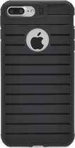 Backcover hoesje voor Apple iPhone 7 Plus- Apple iPhone 8 Plus - Zwart- 8719273271155