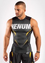 Venum ONE FC Impact Mouwloze Rash Guard Grijs Geel Kies uw maat: XXL