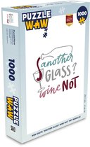 Puzzle 1000 Pieces Adultes Citations De Vin 1000 Pieces Vin Un Autre Verre Puzzle Bol Com
