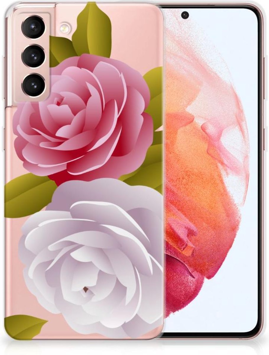 Samsung Galaxy S21 TPU Case Roses