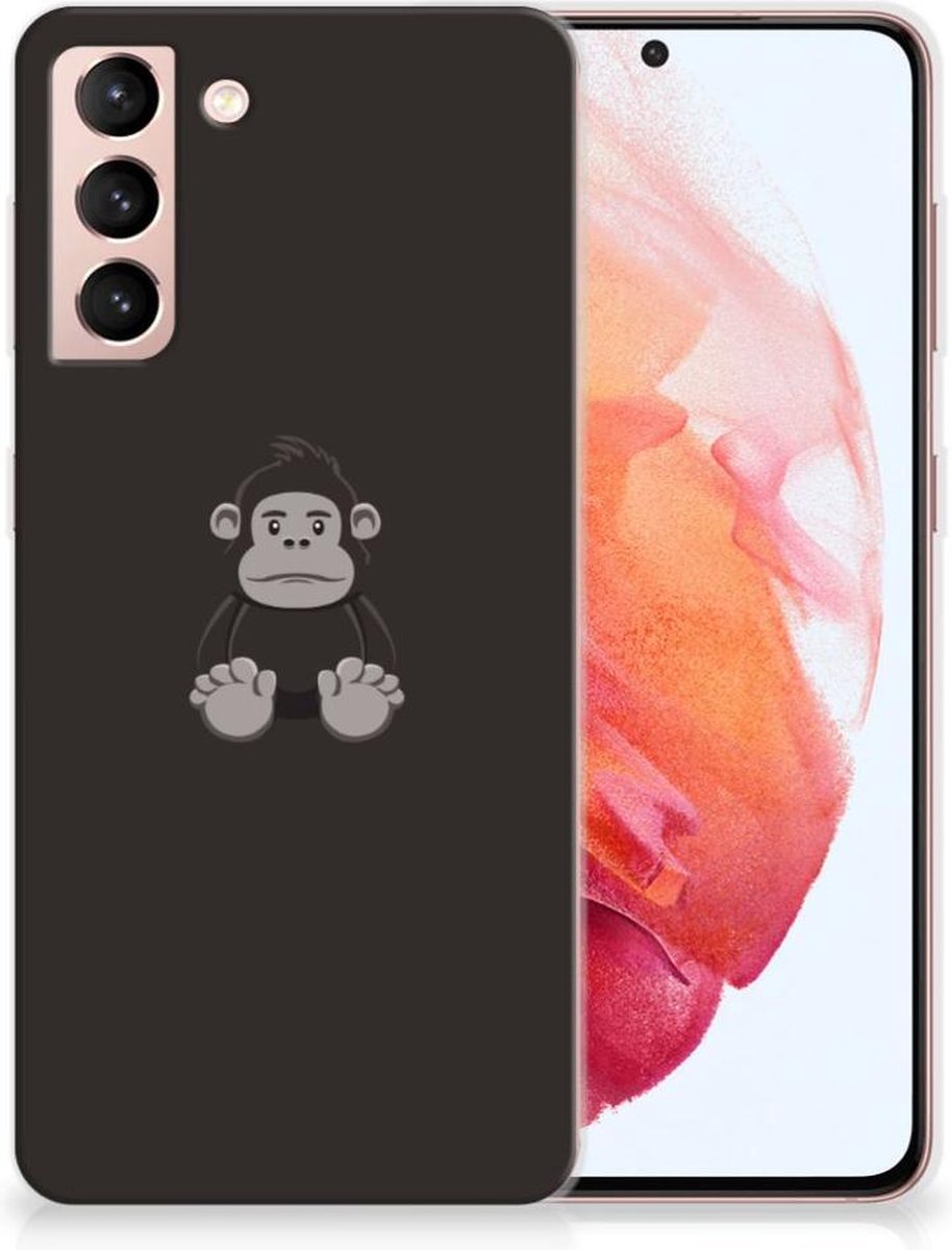 Samsung Galaxy S21 Telefoonhoesje met Naam Gorilla
