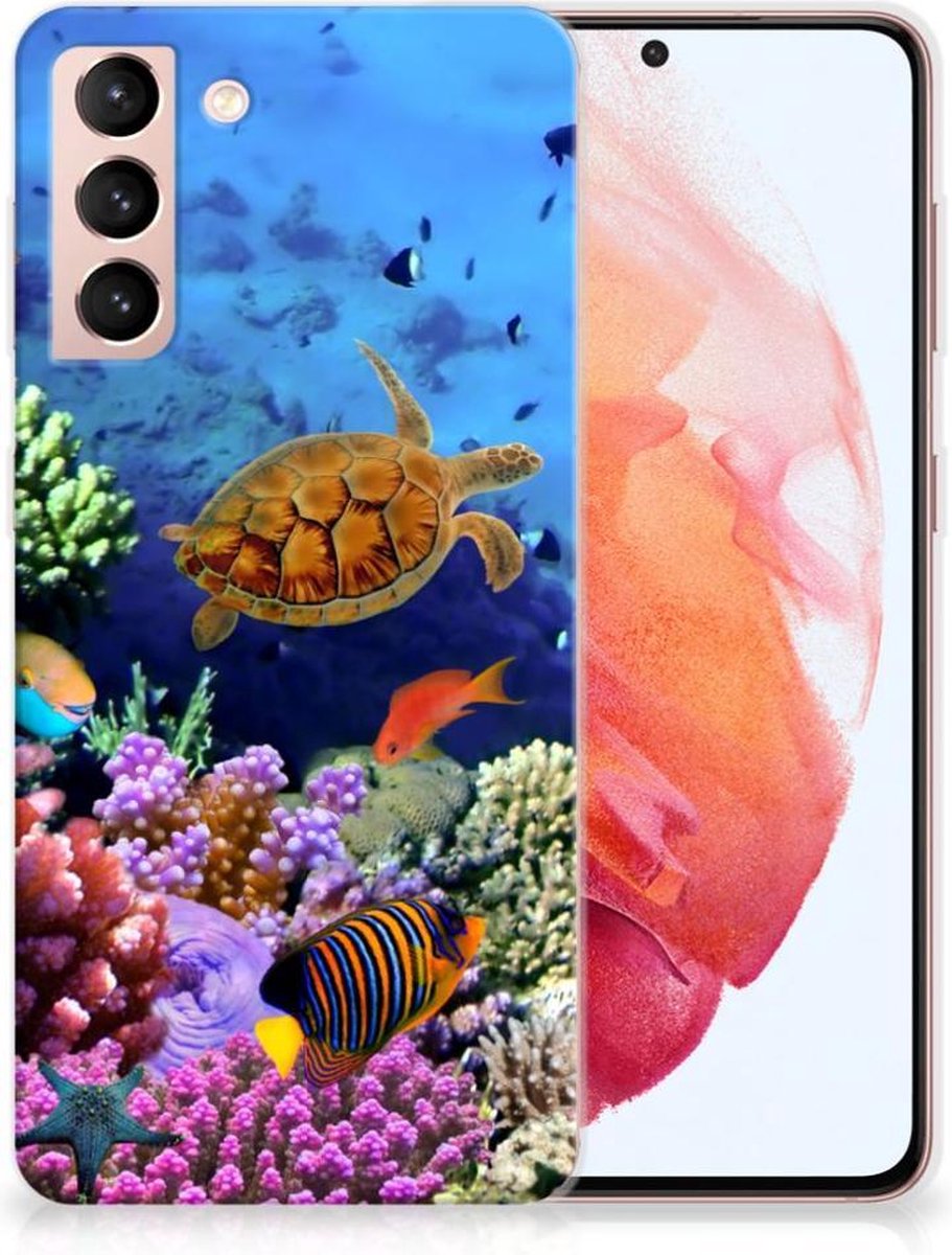 Samsung Galaxy S21 TPU Hoesje Vissen
