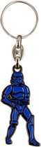 Sleutelhanger metaal Star Wars storm trooper blauw