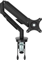 OVVIS Enkele Monitor arm Zwart - incl. 2x USB poorten