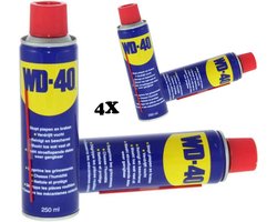 4x Goedkope WD-40  Multispray Rocket - 250 ml