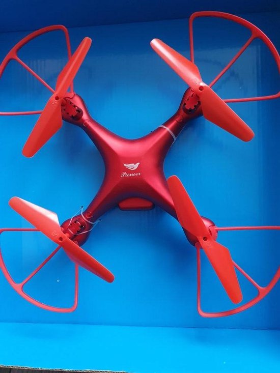 vervormen Sandalen Arthur Drone Q3 - Wuav - Rood - Zonder camera | bol.com