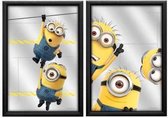 minions Despicable Me spiegel - speelgoed - kinderkamer - wandspiegel - Viros