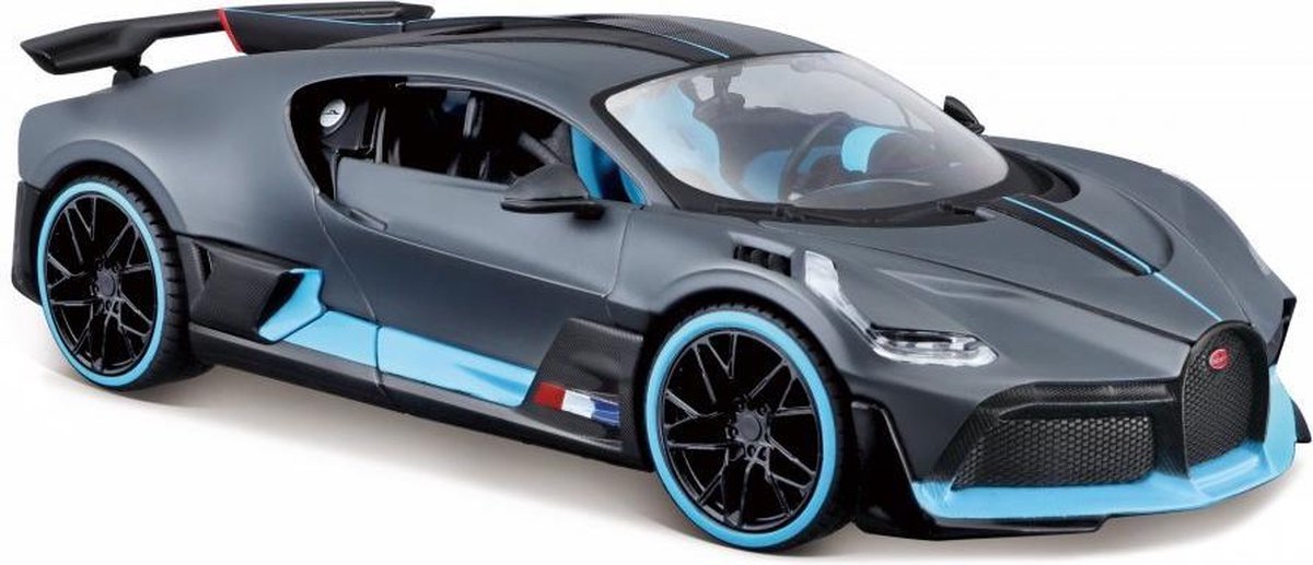 Bugatti DIVO Special Edition (Grijs/Blauw) - Modelauto - Schaalmodel -... |