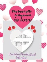 The Best Gift in the World is Love Sudoku Puzzle Book Hardest