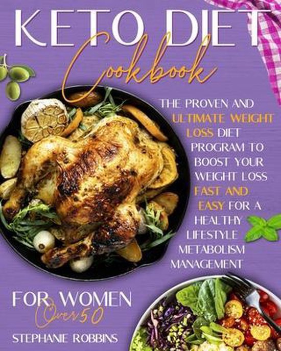 Keto Diet Cookbook for Women Over 50 - cover