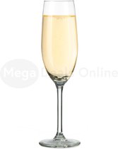 4x Champagne glazen - Champagne Glazenset - Champagneglas - Champagneset - 200 ML - Glas