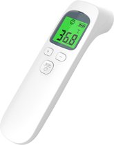 Thermometer Voorhoofd Infrarood met Digitaal Kleuren Display - Snelle meting in 1 seconde - Thermometer Lichaam en Objecten - Koorts Thermometer voor Baby, Kinderen en Volwassen - Gratis Batt