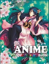 Anime Coloring Book