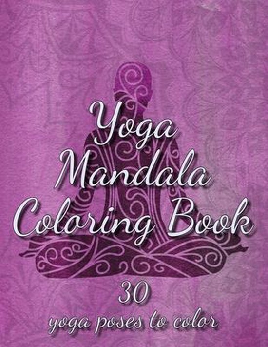 Yoga Mandala Coloring Book - cover