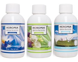 Wasparfum Horomia | set 3 x 250 ml Blue fior di loto, Musica del sol, Fresh cotton