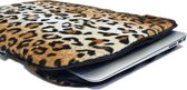 MacBook Hoes 13 inch Posh Leopard (bruin)