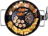 Bol.com Koreaanse Grill en Hot pot Set - 30 liter / Thai BBQ pan / Thaise BBQ pan / Sukiyaki pan/ Korean BBQ aanbieding