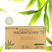 green-goose® Bamboe Tissues | 100 Tissues | Duurzaam | Milieuvriendelijk