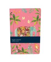 Notitieboek Schrift met olifant,jungle, A5 Roger la Borde - Buigbare kaft / Softcover - Geïllustreerd