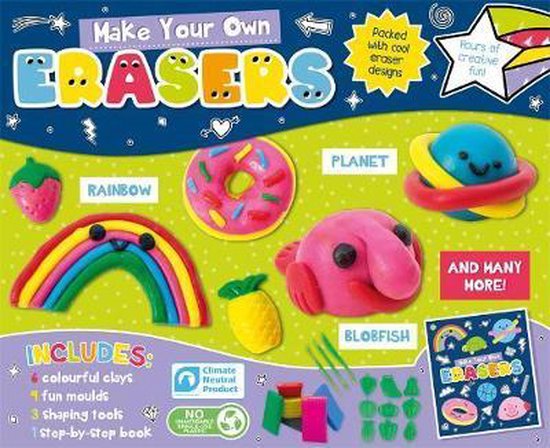 Children S Arts And Crafts Activity Kit Make Your Own Erasers Igloo   550x448 